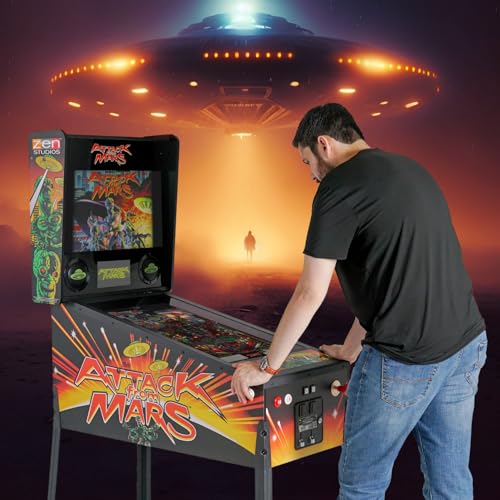 AtGames Legends Pinball 4KP Attack from Mars Premium Starter