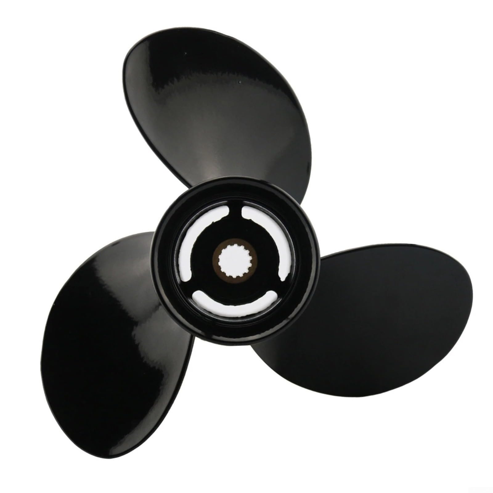 Elica per barche in alluminio 9-1/4x9 a 3 pale 14 per fuoribordo Mercury Nissan 9.9-20HP, sostituisce 48-897750A11