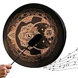 Eioflia Shamanic Drum Shamanic Alchemy Moon Drum Sound Healing Tool Shamanic Hand Drum Alchemical Mo