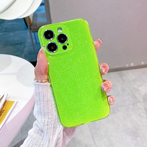 Coque de luxe pour iPhone 11 Pro bling stars finition premium vert