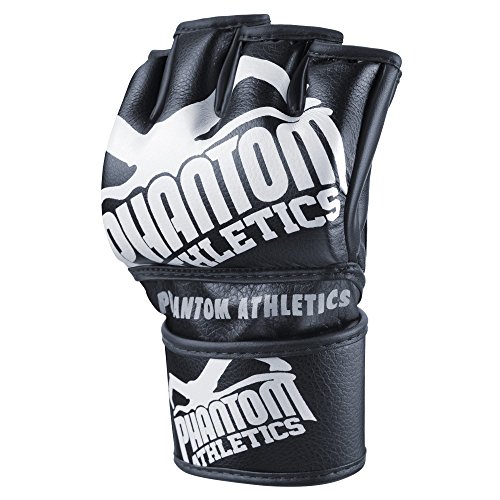 'Phantom Athletics MMA Guantes Blackoutu00a0u0096u00a0immaf, negro/blanco