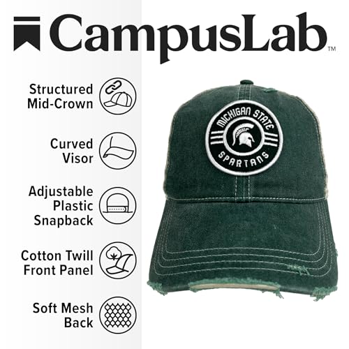 Gorra Trucker Vintage Universitaria Ajustable miniatura 2
