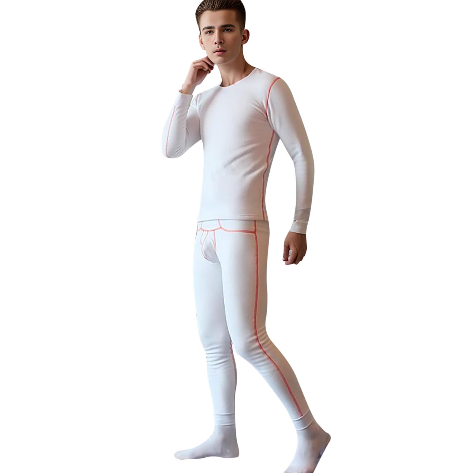 Intimo Termico Invernale Set Uomo, Maglia Termica Uomo Maglia Termica Biancheria Intima Sci Invernale Pantaloni Manica Lunga Funzionale Tuta Completa Uomo Completo Termico Uomo Invernale Intimos