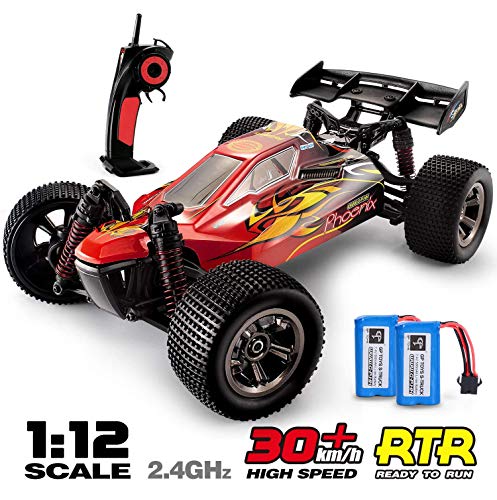 RC Trucks, 1:12 Scale Remote Control Car 2.4Ghz All Terrain Off-Road Hobby RC