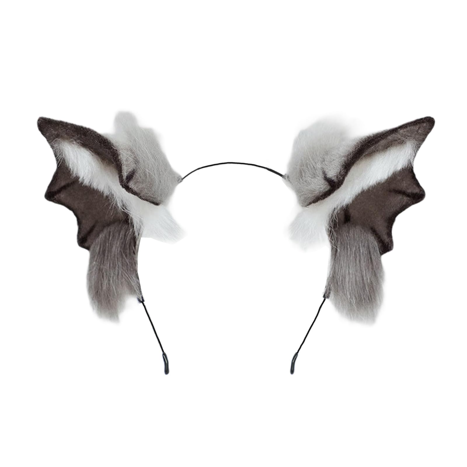 Xjdzineq Bloodsucker Fashion Hairband Soft Comfortable Realistic Bats Ears Headpiece for Halloween Birthday Party Realistic Animal Ears Headpiece