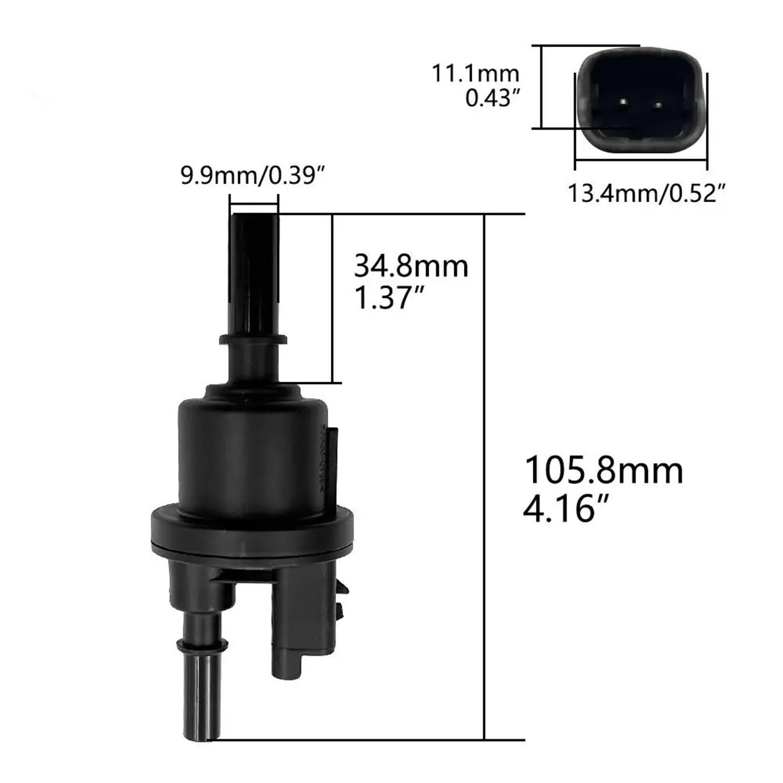 Valve de Purge cartouche vapeur, accessoires voiture 9671744280, 9802009480 for P//e//u//g//e//o//t 208 308 408 2008 C//i//t//r//o//e//n B//e//r//l//i//n//g//o B9 C3 C4 1.2T