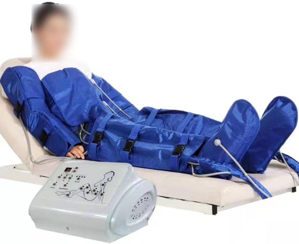 Profesjonalne Urządzenie Do Presoterapii,Drenaż Limfatyczny Całego Ciała | Terapia Podciśnieniowa Falami Powietrza,4 Tryby,Relaksacja Mięśni I Modelowanie Sylwetki