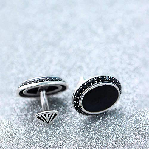 Dare Oval Milestone Cufflinks - Elegant and Stylish Men's Accessory