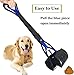 ienjoyed Non-Breakable Pooper Scooper for Large Medium & Small Dogs Heavy Duty, 28“Long Handled Dog Poop Scooper for Grass,Durable Dog Poop Pick Up Tool, Poop Grabber