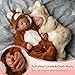BABESIDE Lifelike Reborn Baby Twins - 20 inch Soft Body Realistic Newborn Dolls for Kids Age 3+
