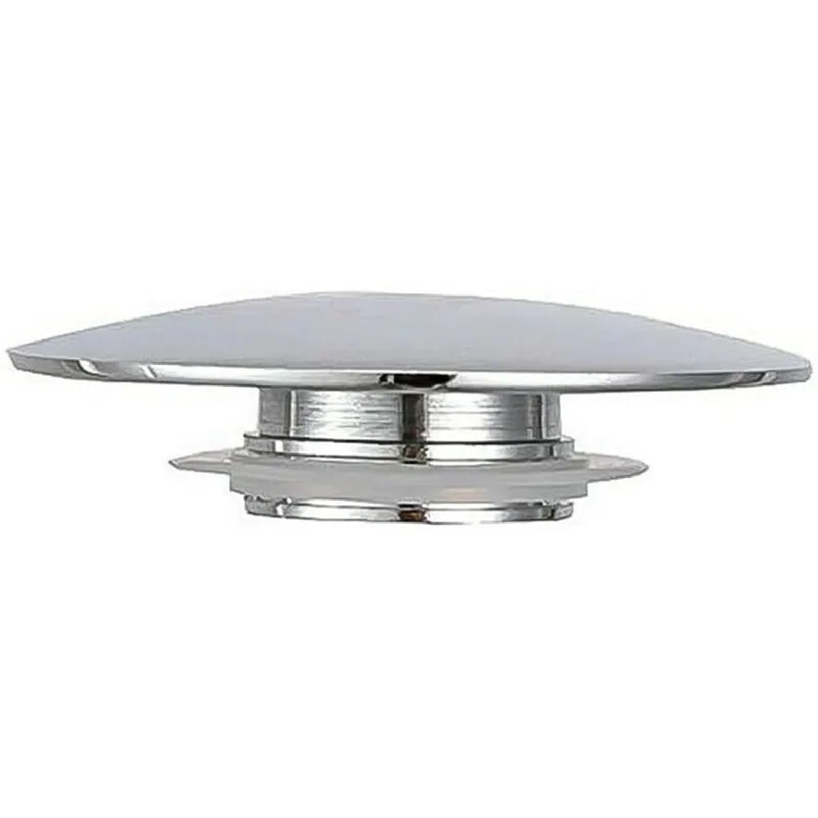 Basin Sink Pop Up Drain 1pc 66mm Bathroom Basin Pop-Up Sink Plug - Click Clack Push Button Drain Stopper Cover