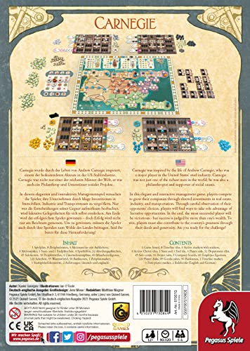 Carnegie Board Game USA Edition miniatura 3