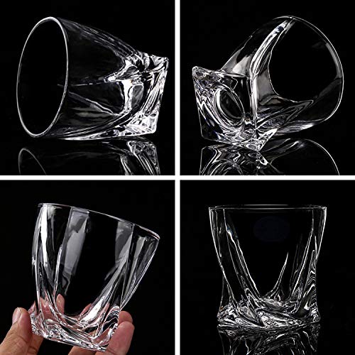 Buy Lighten Life Whiskey Decanter Sets,NonLead Crystal Whiskey Glasses