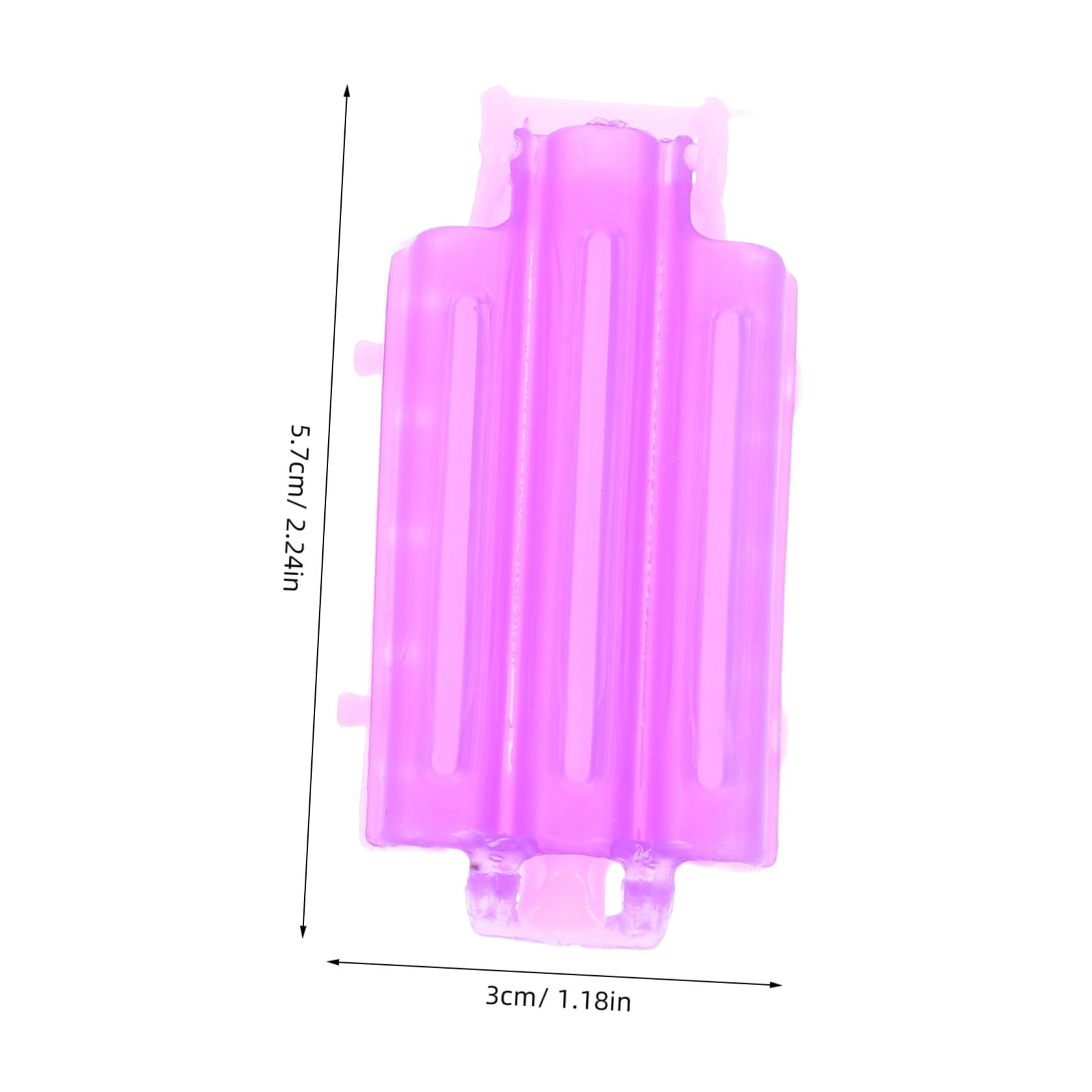 WOFASHPURET 45pcs Hair Curling Clips Wave Perm Rods for Salon Home Use Easy to Use Styling Tools Purple Pink Create Without Damaging Hair
