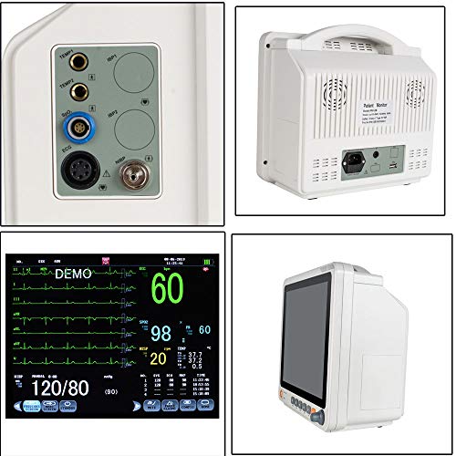 funwill Portable 12.1 inch Monitor, Multi-Parameter, Touch Screen, Vital Signs（Shipping by DHL/UPS） - Thumbnail 2