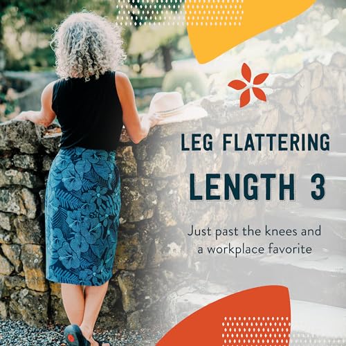 RipSkirt Hawaii Length 3 - Wrap Skirt for Women - Quick Dry Swim Cover-Up for Beach, Travel with Pocket2