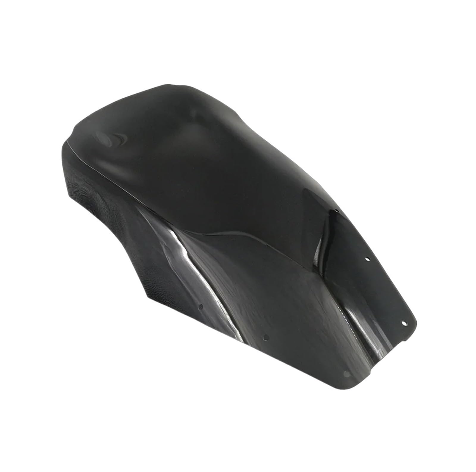 Parabrezza Deflettore Moto Moto Sollevato 20 CENTIMETRI Superiore Parabrezza Parabrezza In Plastica Deflettore Per TDM 850 Per 4TX Per TDM850 Nero Trasparente Cupolino(Black)