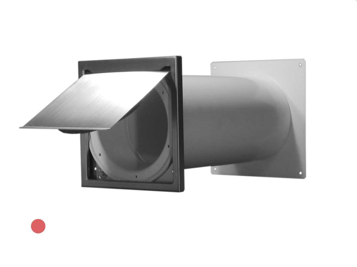 Sagemüller & Rohrer 50491 PowAirbox Mauerkasten Edelstahl Abluft Zubehör