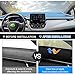 Autorder Dashboard Cover Mat for Toyota Corolla 2019-2022 2023 2024 2025 2026 Accessories Dash Cover Flannel Dash Mat Sunshade Glare UV Rays Protector