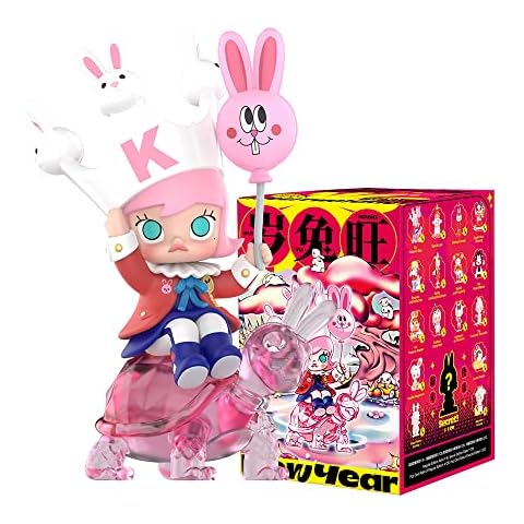 pop mart Three,Two,One!Happy Chinese New Year Series 2Boxes 2.5 inches Articulated Character Premium Design gifts for women Fan-Favorite blind box Collectible Toy Art Toy Cover