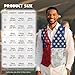 Wdktrgetd Boys Green Suit Vest V-Neck Boy's Formal Suit Vest Youth Slim Dress Vests for USA 250th Anniversary Summer School Boys Fashion Vests With Back Strap,Pockets USA Flag Print Size 7-8 Years
