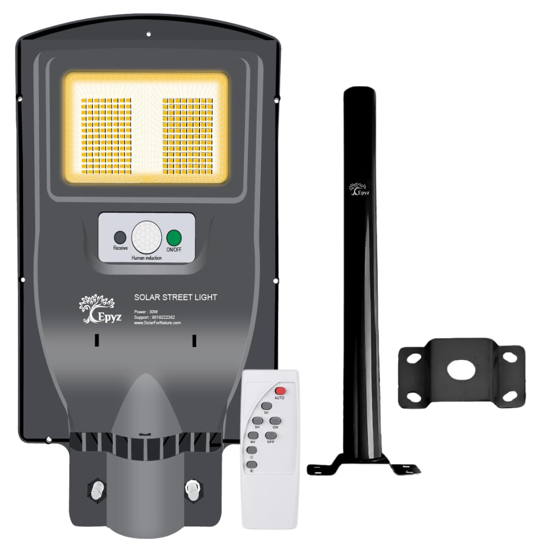 Epyz 200W Solar Street Light - Motion Sensor -15