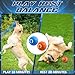 BSOON Intelligentes Interaktiver Ball für Hunde, Elektrisch, 2 Stück Automatisches Magic Hundespielzeug, Wiederaufladbar über USB (Blau+Orange)