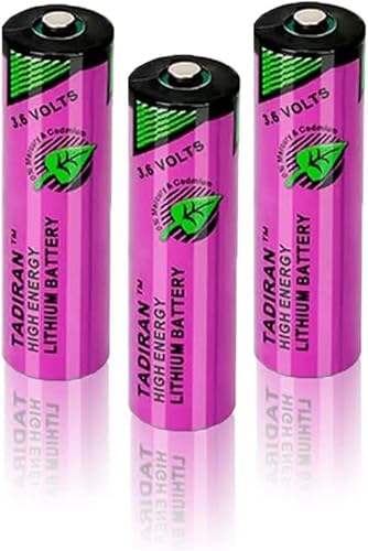 XIAOXX (3 unidades) 3.6V 2400mAh TL-5903 AA batería de litio SL-360 TL-2100 PLC 6ES7971-0BA00 para Siemens S7-400 ER14500 PLC máquina para 2.4Ah