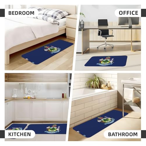 Alfombras de cocina antideslizantes EdWal para evitar resbalones y manchas de agua 7