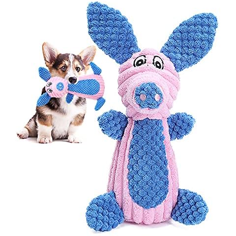 Pig Soft Dog Toys for Small Medium Dogs Squeaky Dog Toys Plush Puppy Toy Cover