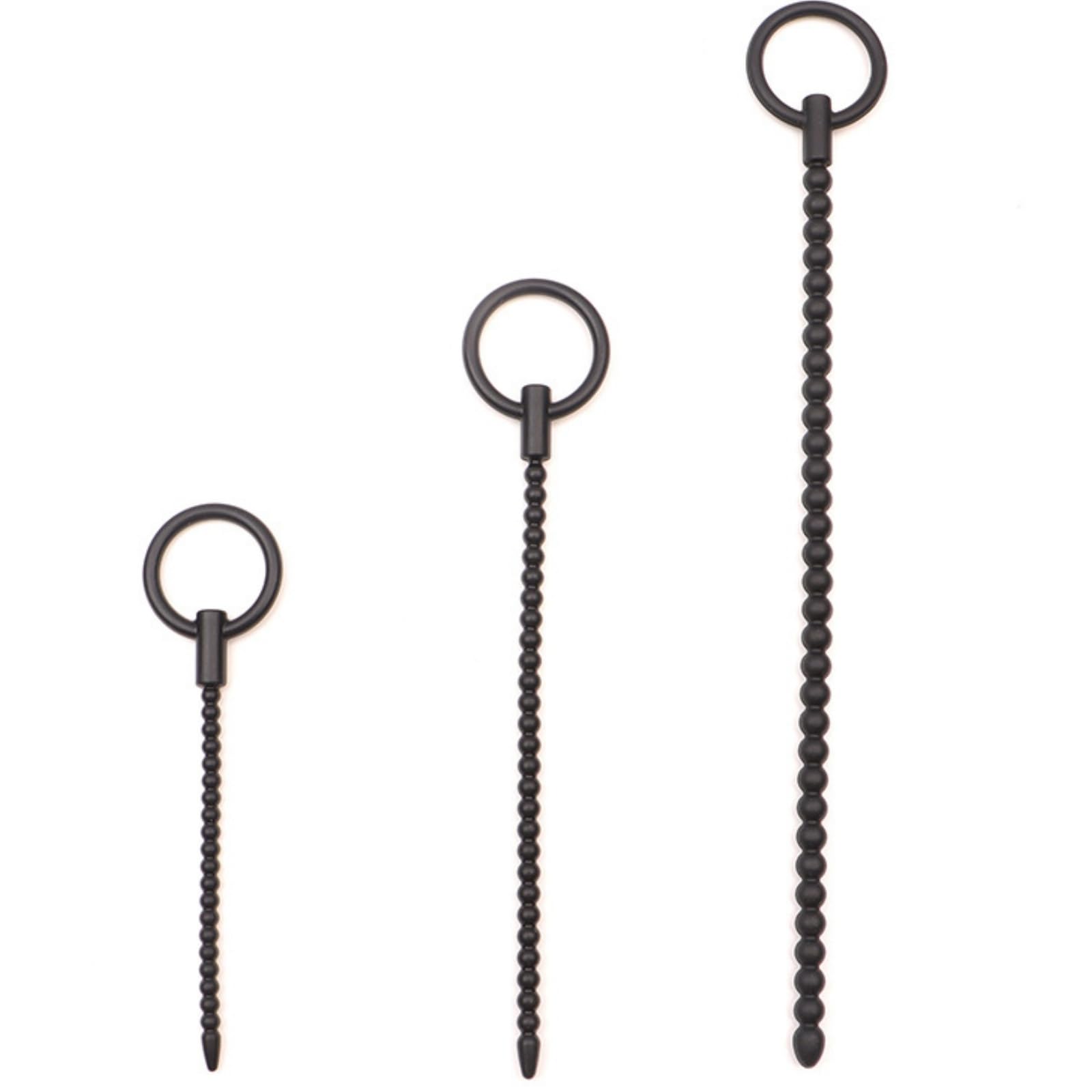 3 tailles soft dilatateur uretre Black-frhlM3 (All)