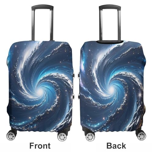 Cosmic Galaxy Luggage Cover, Elastic Luggage Protector Fits 19-32in Suitcases, Washable & Anti-Scratch Suitcase Cover for Men Women L3
