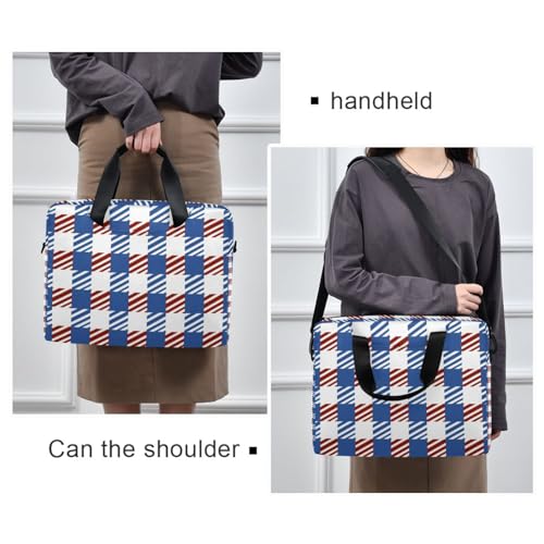 Bolso para laptop con asa y correa ajustable 15.6 pulg miniatura 2
