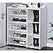 M-YN Portascarpe Scarpiera 6-Tiers Scarpe da Scarpe da Scarpe da Scarpa con scaffale Multifunzione stoccaggio for Scarpe da Terra Adatto a Stivali, Tacchi Alti, Pantofole e Altro (Color : White)