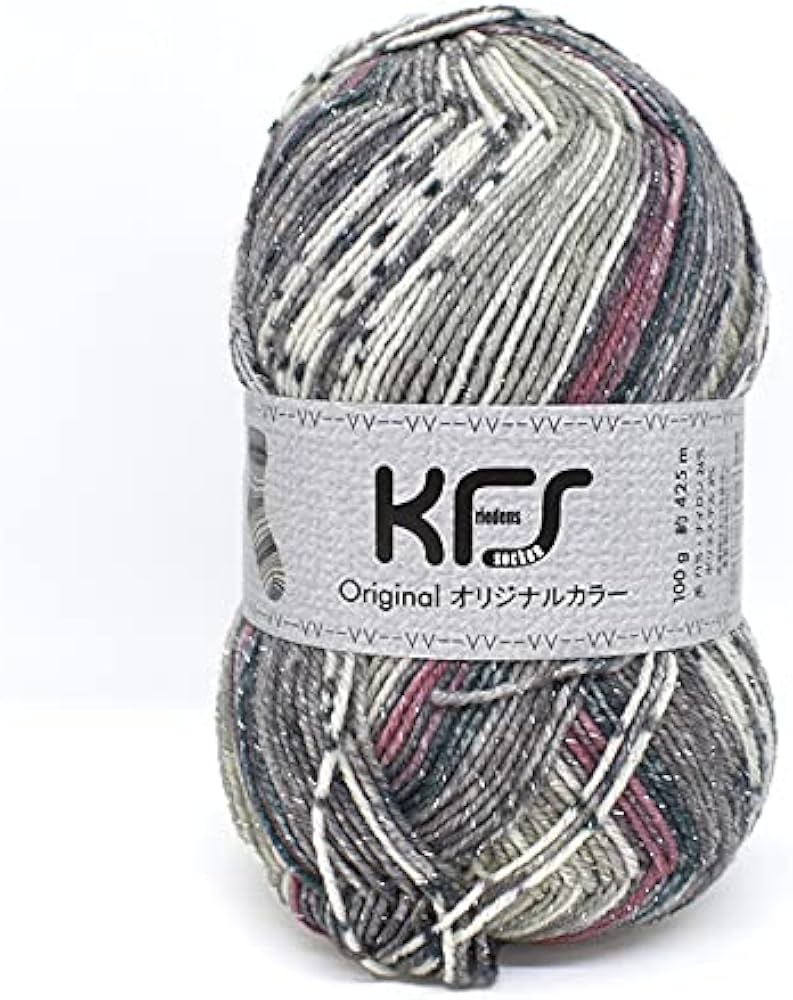 ❤ 9.91㌌　✨✨オパール✨✨ Amazon | 毛糸 Opal オパール オリジナルカラー KFS911 銀鳩 ラメ入り