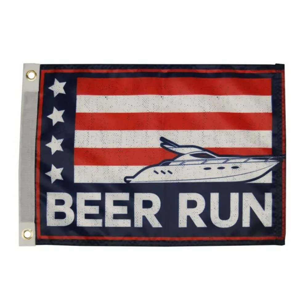 TaylorMade Beer Run Flag 12" x 18"