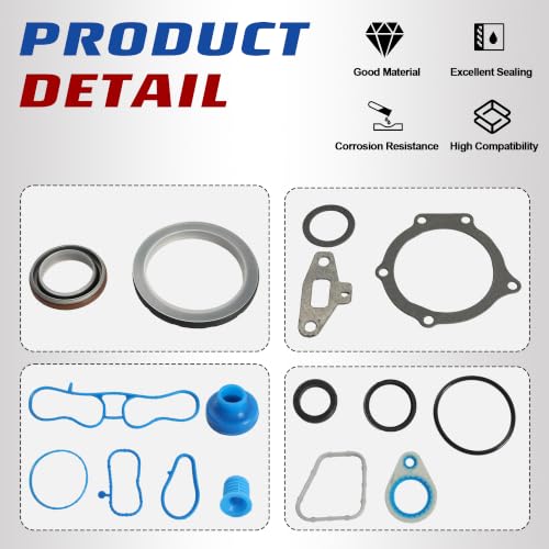Image of 3.7L Timing Chain Kit w /Full Head Gasket Set OE# TK3138,90195SA,HS26390PT | Fit For Chevy Colorado GMC Canyon 2007-2012 Hummer H3 H3T 2007-2010 Isuzu i-370 2007-2008