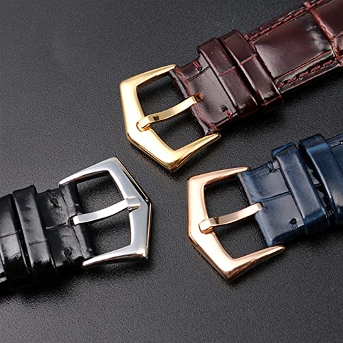 Bracelet cuir de rechange 25X13mm pour boîtier Nautilus 5711 5726