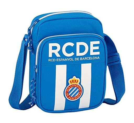 Safta Bandolera R.C.D. Espanyol Oficial Con Bolsillo Exterior 160x60x220mm | Ya disponible en tu tienda friki favorita! En mundofriki.es!