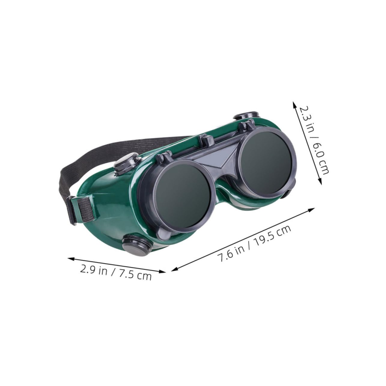 OSALADI 16 Stück Schutzbrille Schutzbrille Schweißbrille Für Damen Schweißlinse Professionelle Augenschutzbrille Schweißbrille Für Herren Schweißschutzbrille Schweißausrüstung