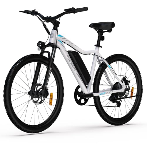 5TH WHEEL Mate Electric Bike for Adults - 1000W Peak Motor, 37KM/H, 468WH Removable Battery, 7-Speed, Mountain Ebike with Front Suspension & LCD Display for Commuting