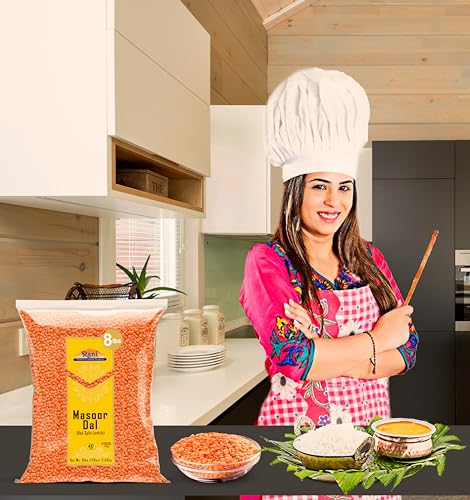 Image of Rani Masoor Dal (Indian Red Lentils) Split Gram 128oz (8lbs) 3.63kg Bulk ~ All Natural | Gluten Friendly | NON-GMO | Kosher | Vegan | Indian Origin