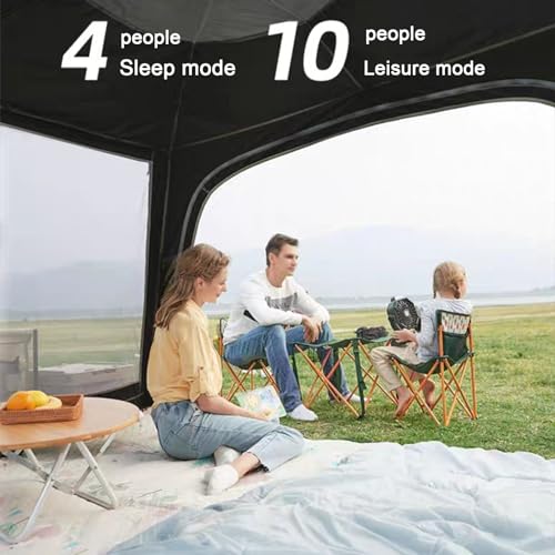 Carpa familiar para camping 4-5 personas automática miniatura 3