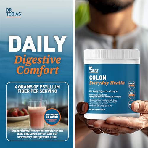 Dr. Tobias Colon 14 Day Cleanse and Colon Everyday Health, Advanced Gut Cleanse Detox & Daily Digestive Support with Psyllium Husk Fiber Powder, Digestive Wellness Bundle, Non-GMO - Image 4