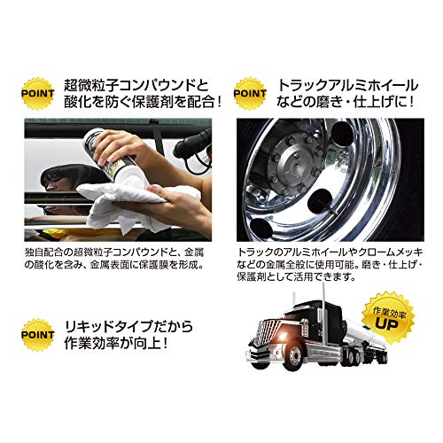 おすすめケミカル紹介 トラックのアルミを鏡面にする磨き方 バイクや車にも 翼屋ブログ
