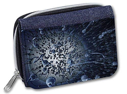 Preisvergleich Produktbild Advanta - Denim Wallet Kreditkartenhülle, Denim-blau (Blau) - SpermJW