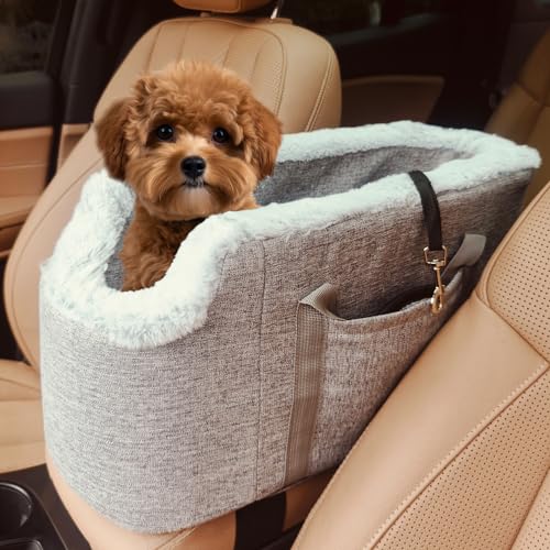 Siège De Voiture Console Centrale Pour Petits Chiens