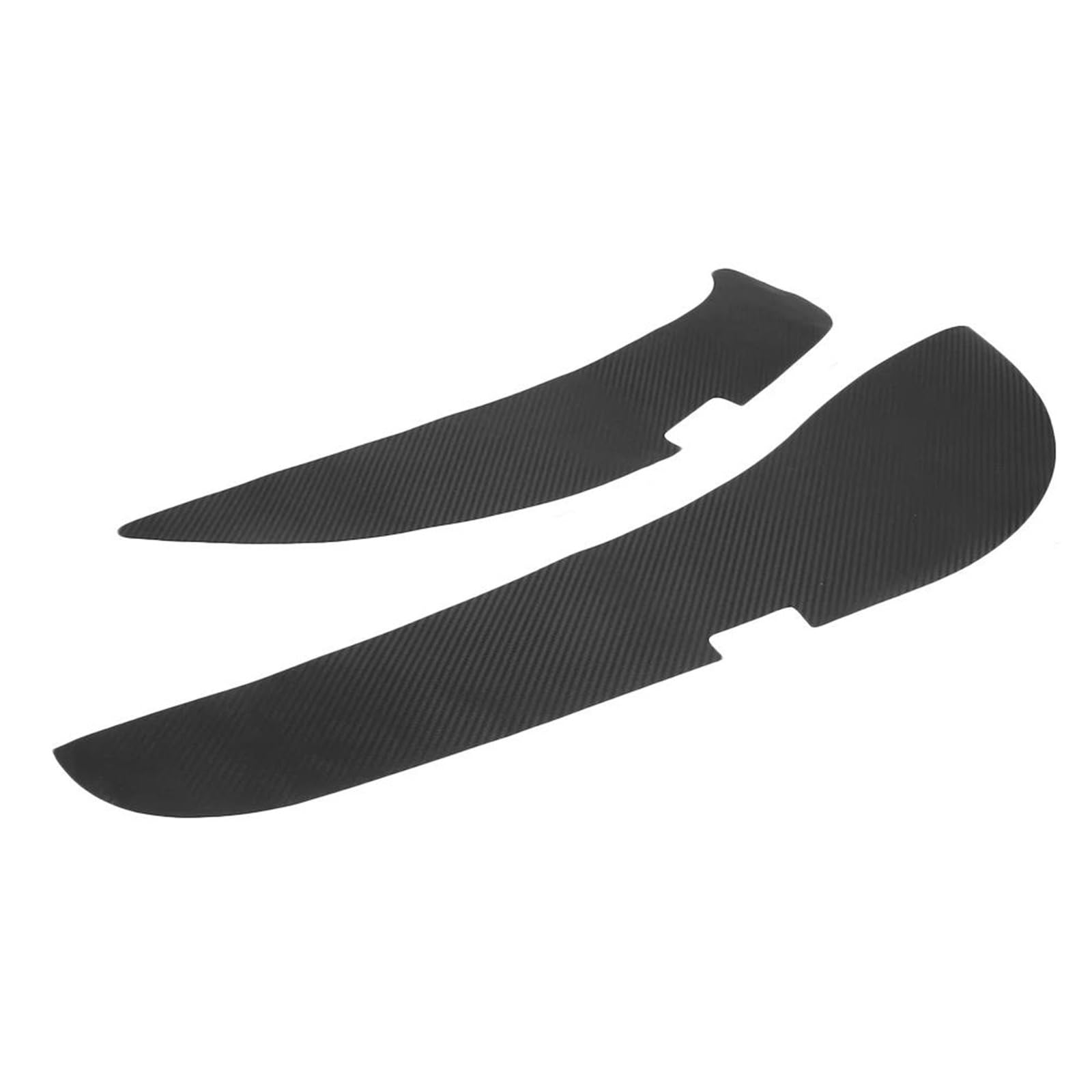 4 Piezas de película Protectora de Fibra de Carbono para Puerta de Coche, antipatadas, para Interior de Coche