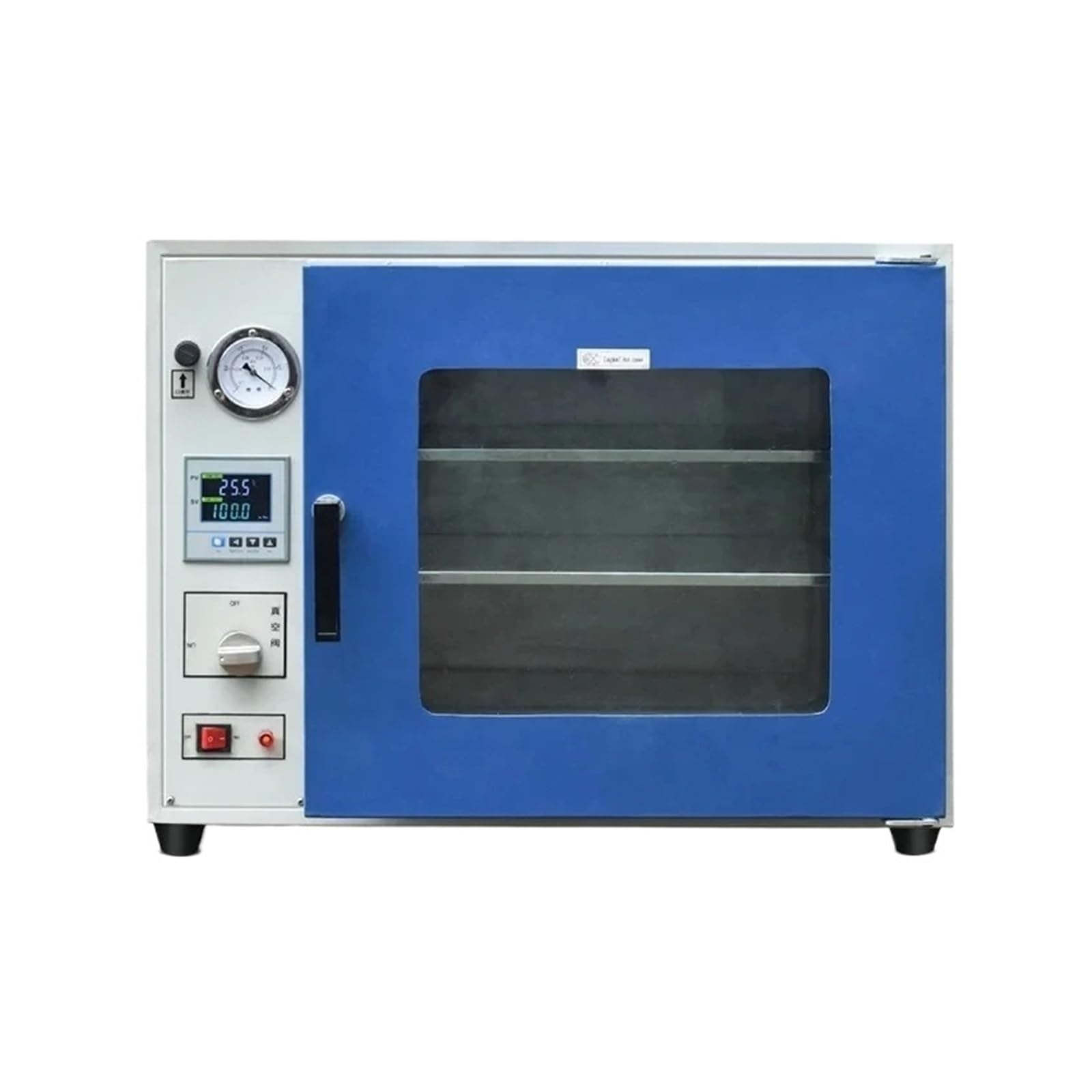 Horno De Secado Al Vacío Laboratorio Escritorio Acero Inoxidable 91L