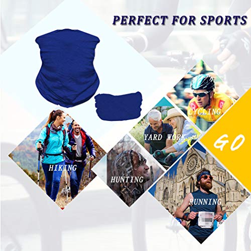 image for MOXBEST Neck Gaiter Magic Headwear Bandana Face Tube Mask Scarf Headba
